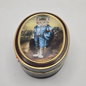 Bentley's Cats Gallery Fruit Bonbons New Sealed from 1990s Blue Boy Tin Vintage